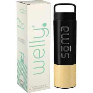 Bamboo & Stainless Steel Water Bottle